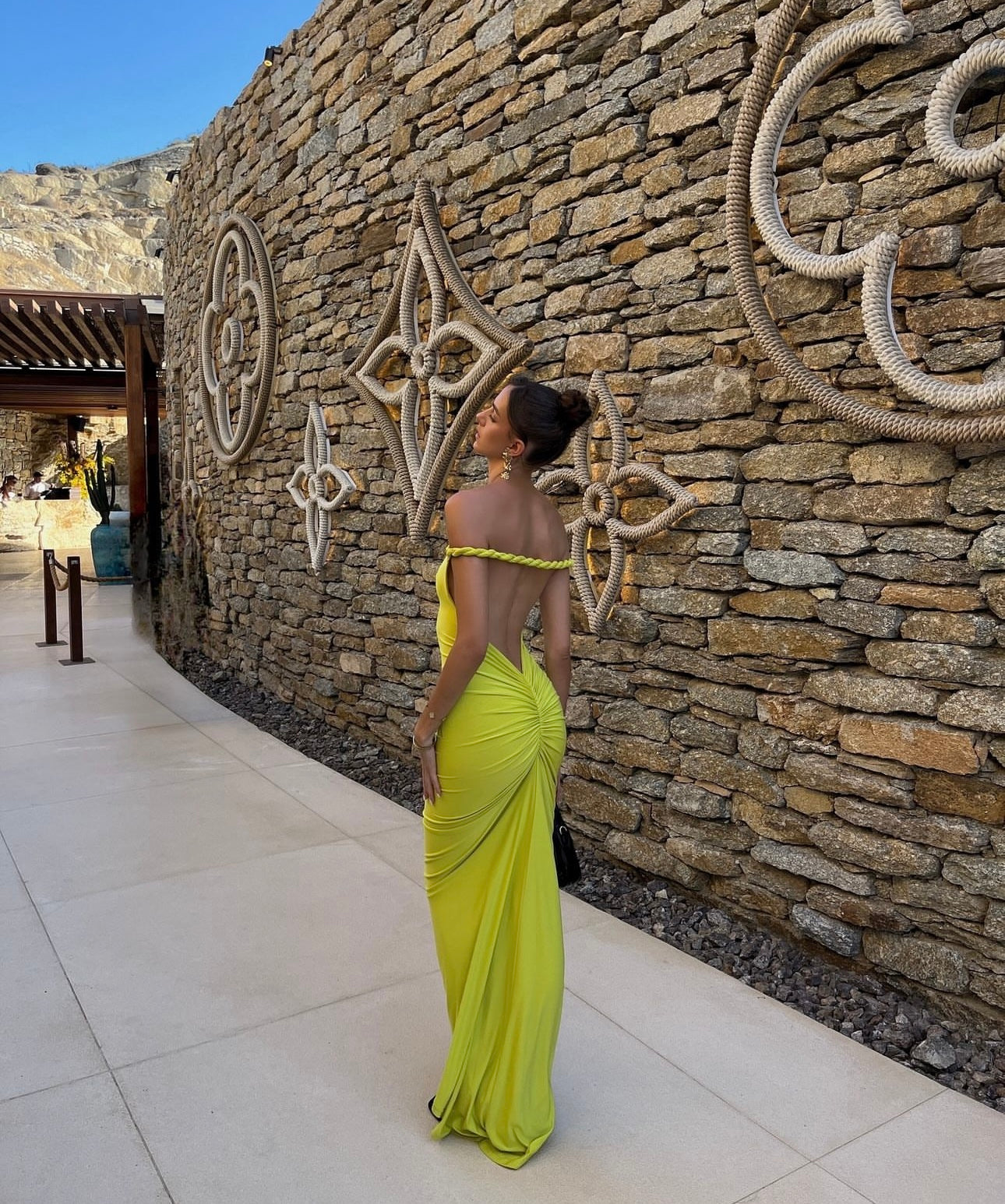 Vestido trenza