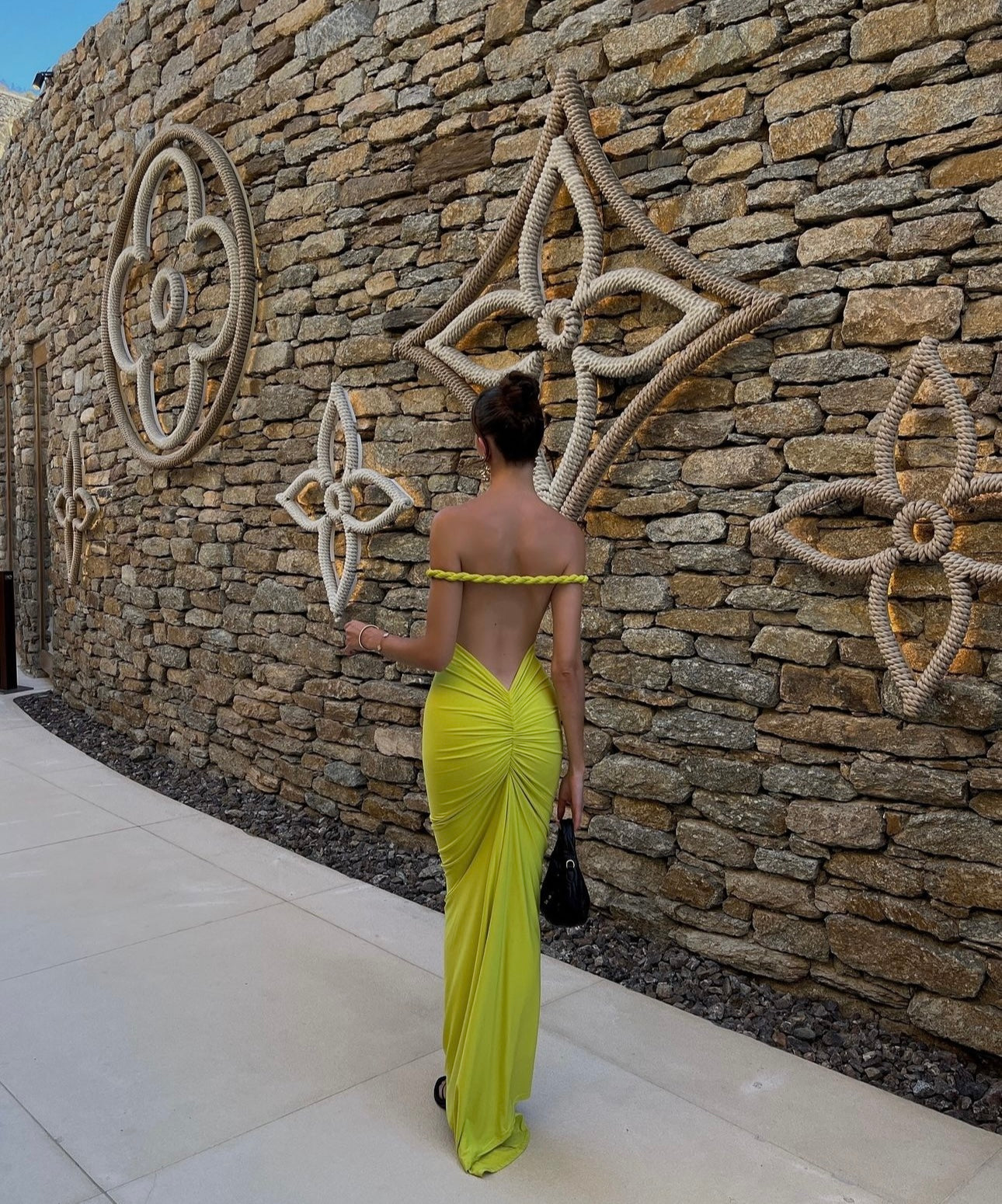 Vestido trenza