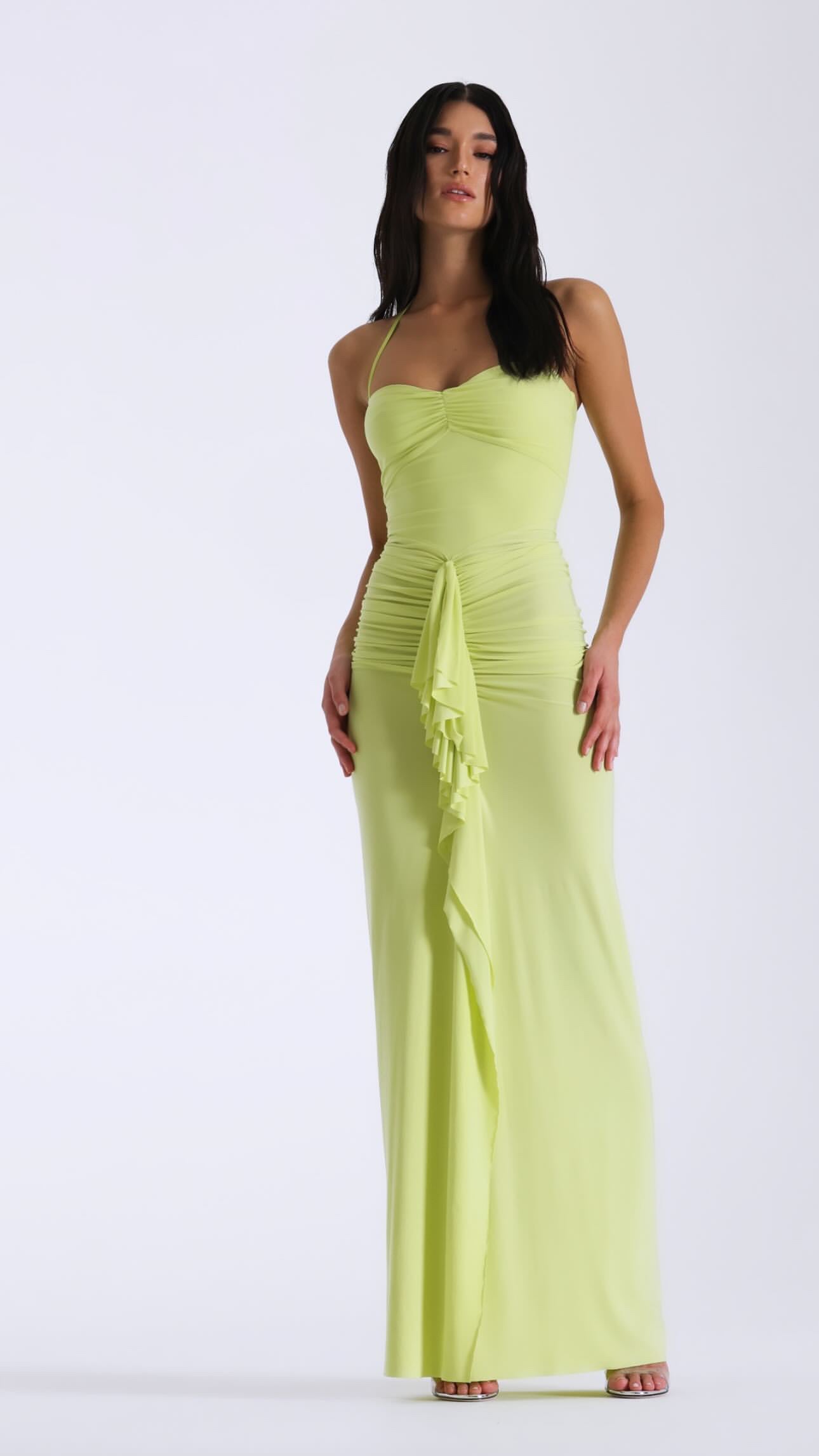Vestido Borlas Neón