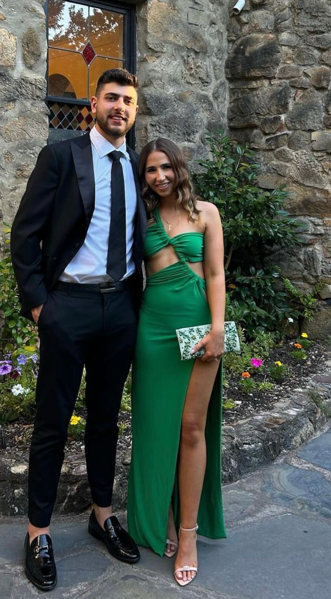 Vestido Verde Cut Out